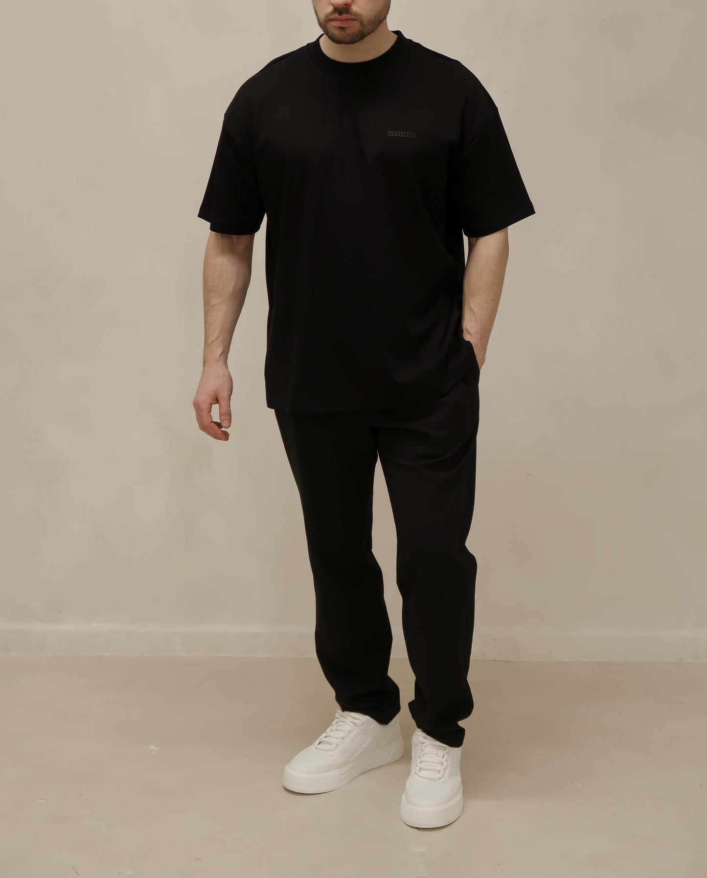Ceaseless logo oversized T-shirt
